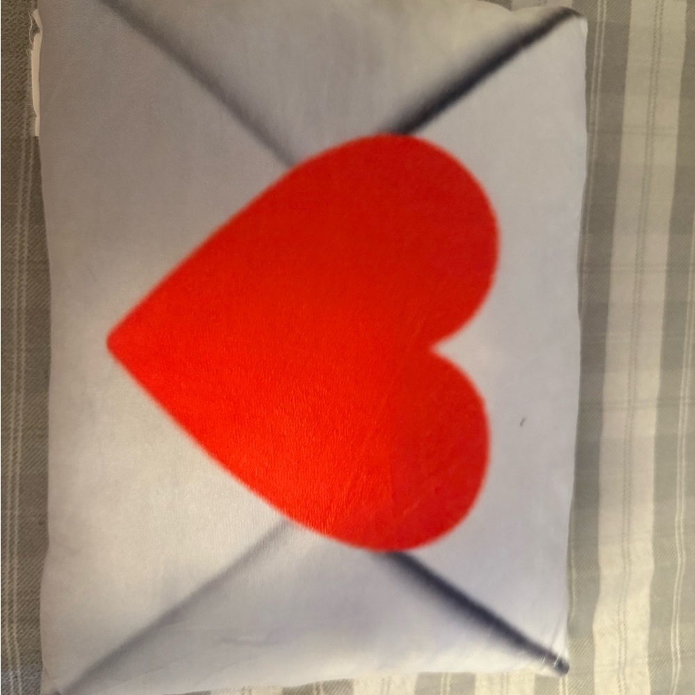 Heart Envelope Pillow